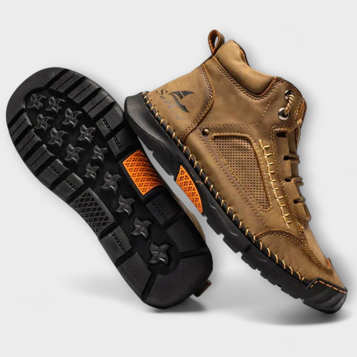 Alpine | Leather High-Top Shoes