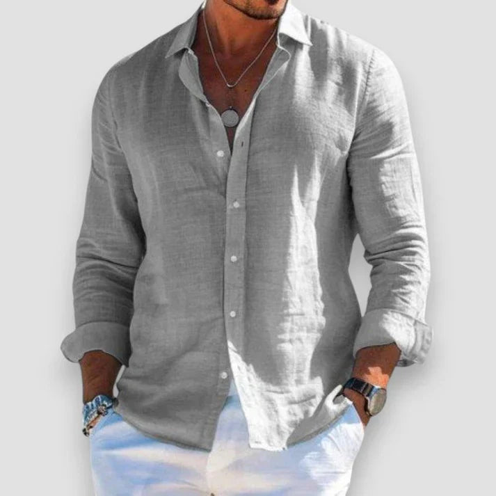 Leonard | Casual Linen Shirt
